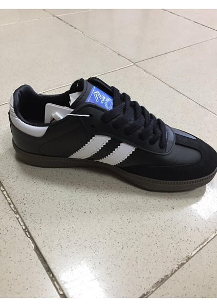 Angola Unisex Genç Kauçuk Taban Sneaker Spor Ayakkabı Siyah - Beyaz