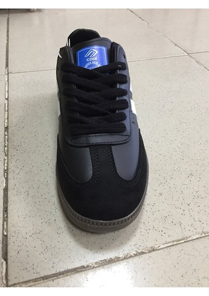 Angola Unisex Genç Kauçuk Taban Sneaker Spor Ayakkabı Siyah - Beyaz fiyatları