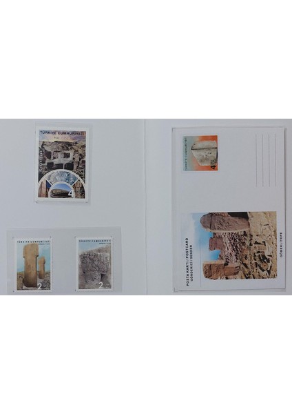 Göbeklitepe - Portföy - 2019 - (Numaralı Pul, Fdc, Kartpostal) modelleri