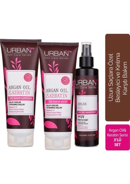 Care Set Argan Oil 3lü Avantajlı Paket