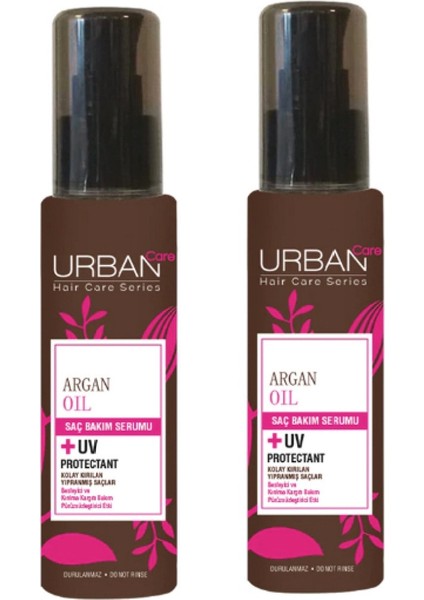 Care Argan Oil Saç Serumu 75 ml X2 Adet