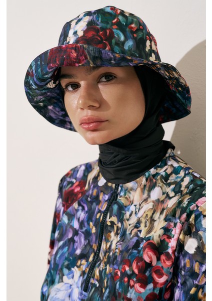 Eşarp Detaylı Bucket Şapka Color Palette