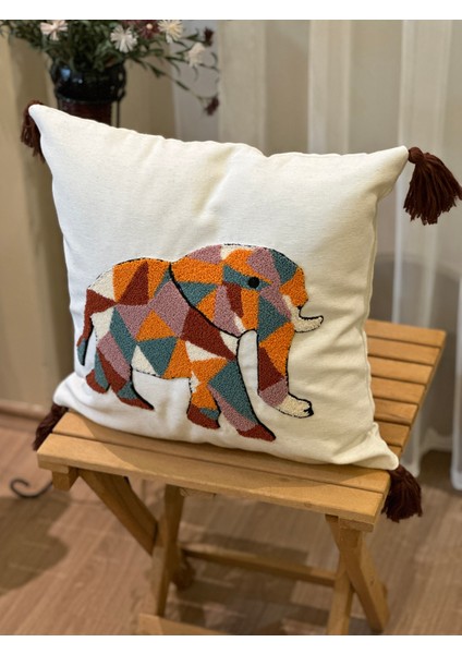 Punch Kırlent Kılıfı Nakış Işlemeli Desenli Kırlent Kılıfları fiyatları