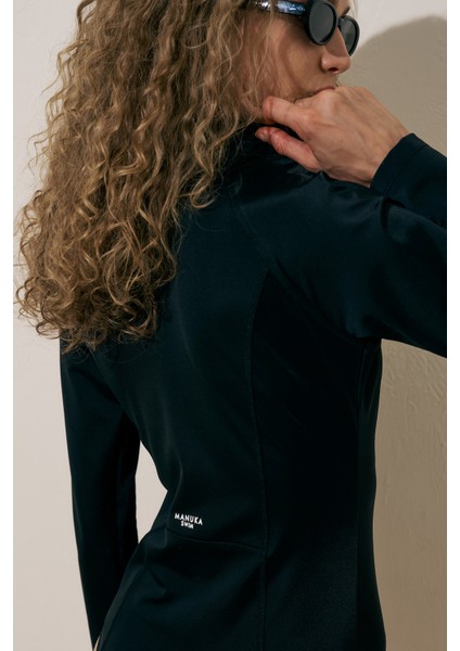 Şerit Detaylı Surf Mayo Siyah indirimleri