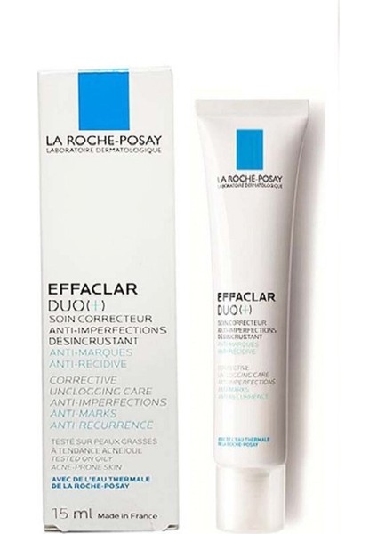 Effaclar Duo(+) Termal Sulu Nemlendirici ve Cilt Kusuru Karşıtı Krem 15 ml – Karma Ciltler İçin Günlük Kullanım fiyatları