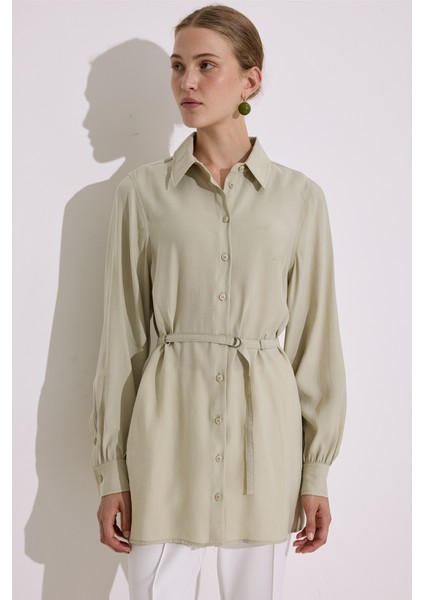 Modal Kemerli Gömlek Çağla fiyatları