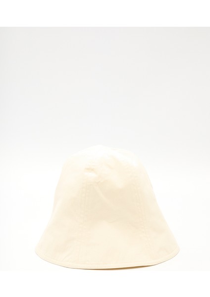 Lastik Detaylı Bucket Şapka Vanilya indirimleri
