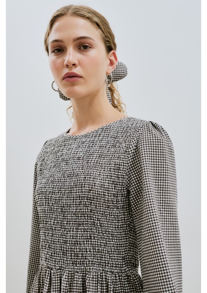 Pötikare Gipeli Elbise Kahverengi modelleri