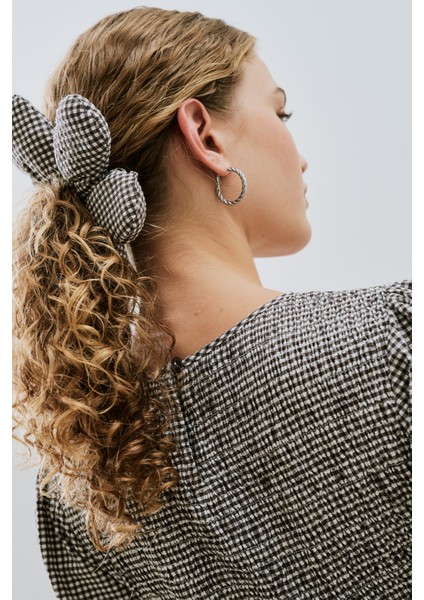 Pötikare Gipeli Elbise Kahverengi indirimleri