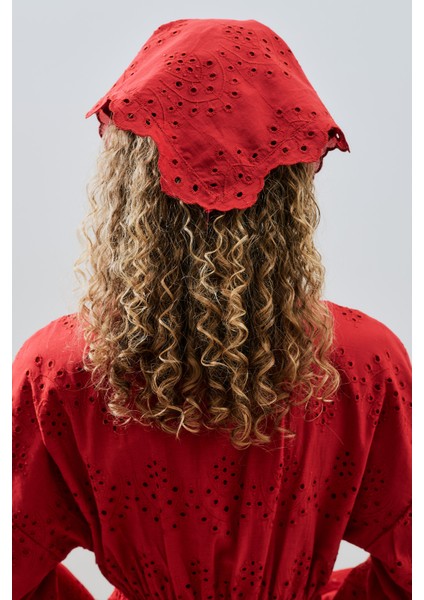 Brode Fular Kırmızı indirimleri