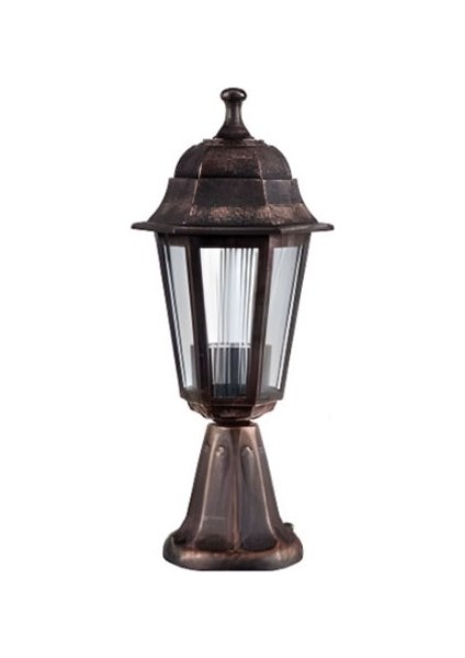 Optik Altıgen Bakır Setüstü Abs Plastik Aydınlatma Armatürü 9w Günışığı Ampul Dahil 6860