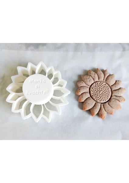 Ayçiçeği Kurabiye Kesici, Kurabiye Kalıbı T4636491 3D