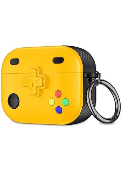 Aırpods Pro 2 Kılıf Konsol Sarı