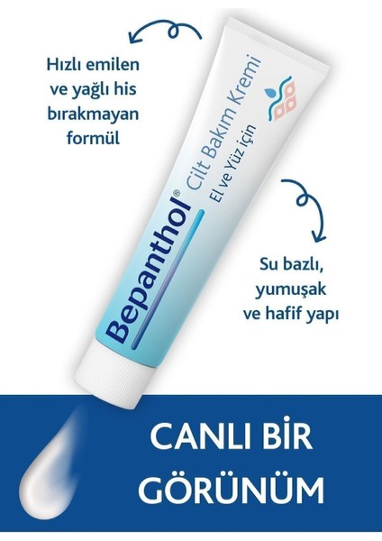 Yoğun Nemlendirici Provitamin B5 Cilt Bakım Kremi 2×100 gr – Karma Ciltler İçin El ve Yüz Kullanımı modelleri