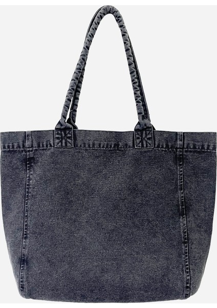 Gri Kanvas Focsel Tote Çanta fiyatları