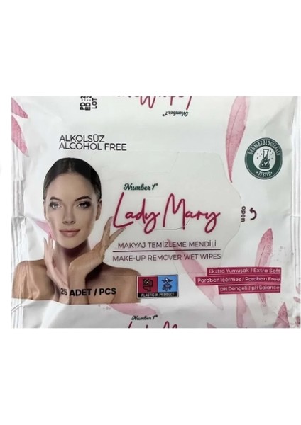 Makyaj Temizleme Mendili 25'li Paket