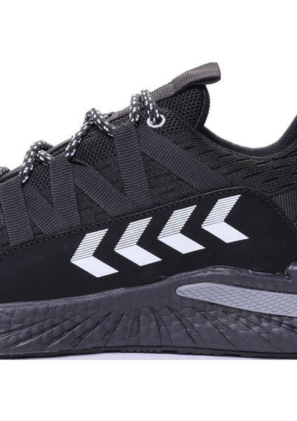 Erkek Siyah Spor Ayakkabı – Hafif ve Esnek Tabanlı, Nefes Alabilir Kumaş, Günlük ve Spor Kullanıma Uygun