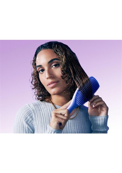 Teezer Plastik Saç Bakım Fırçası – Islak Saçlar İçin Dolaşık Açıcı, Kırılma Önleyici ve Günlük Kullanıma Uygun