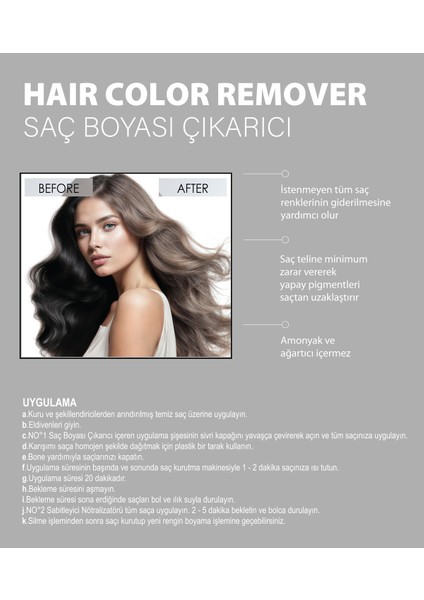 Saç Boyası Çıkarıcı 2’li Toz Set – Yenileyici Etki, Tüm Saç Tiplerine Uygun, Koyu Renklerde Etkili Sonuç indirimleri