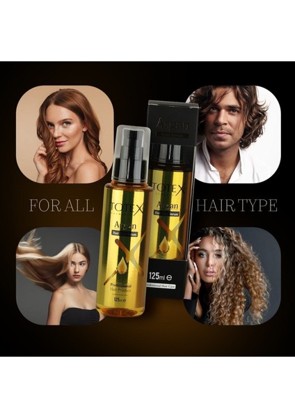 Argan Yağlı Saç Bakım Serumu 125 ml – Besleyici ve Onarıcı Etkiyle Pürüzsüz, Parlak Saçlar için Profesyonel Çözüm