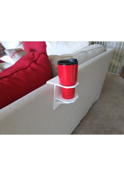 Ikea Ektorp Kanepe Bardak Tutucu, Bardaklık Beyaz 3795538 3D