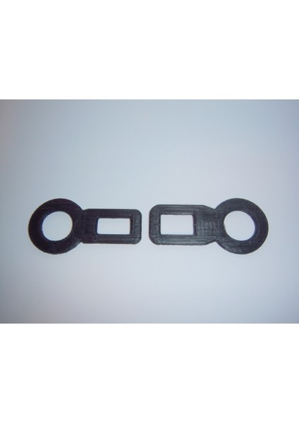 Emniyet Kemeri Bağlantısı, Tokası Siyah 2 Adet 107927 3D modelleri