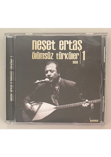 Neşet Ertaş Ölümsüz Türküler 1 CD (Orijinal Dönem Baskı Cd)