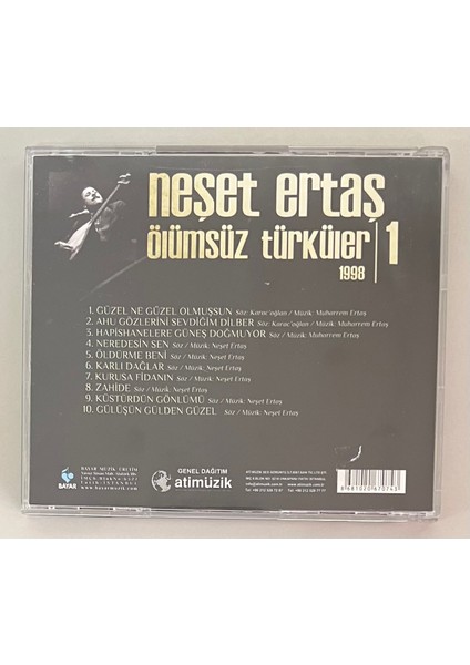 Neşet Ertaş Ölümsüz Türküler 1 CD (Orijinal Dönem Baskı Cd) fiyatları