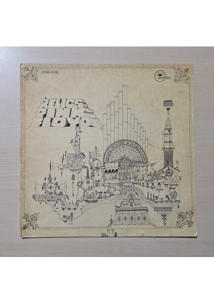 Pink Floyd - Relics - 1971 - Dönem Baskı Plak - Longplay - Lp