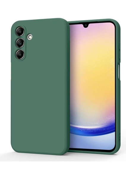 Samsung Galaxy A16 Kılıf Kadife Lansman Soft Yumuşak Liquid Silikon Kamera Korumalı Kapak Kilif