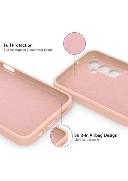 Samsung Galaxy A25 Kılıf Kadife Lansman Soft Yumuşak Liquid Silikon Kamera Korumalı Kapak Kilif modelleri