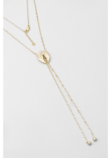 Melek Kanadı 18 Ayar Sarı Altın Kaplama 60 cm Gümüş Y Kolye fırsatları