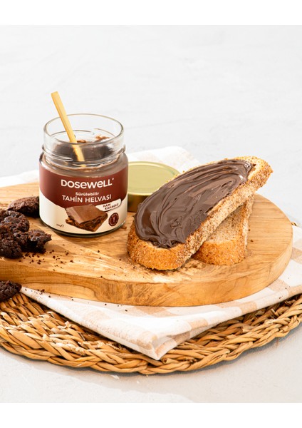 Kakaolu & Mor Aronyalı Sürülebilir Tahin Helvas 250 gr / 2'li Paket fiyatları