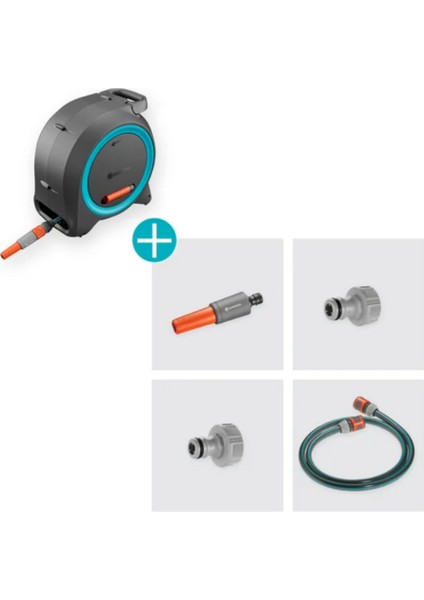 18695 Otomatik Hortum Makarası Seti 25MT fırsatları