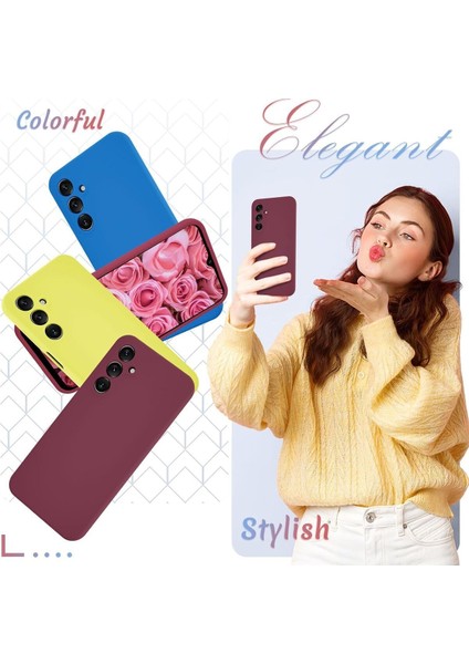 Samsung Galaxy A15 Kılıf Kadife Lansman Soft Yumuşak Liquid Silikon Kamera Korumalı Kapak Kilif fırsatları