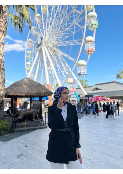 Soya Desenli Eşarp modelleri