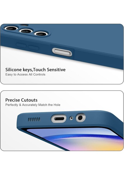 Samsung Galaxy A25 Kılıf Kadife Lansman Soft Yumuşak Liquid Silikon Kamera Korumalı Kapak Kilif fiyatları