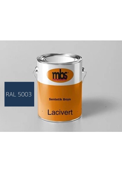 Sentetik Yağlı Boya Lacivert RAL5003