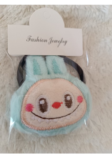 Labubu Model Trend Peluş Çocuk Lastik Toka 1 Adet fırsatları