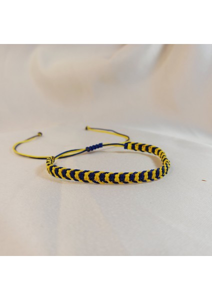 Fenerbahçe Makrome Taraftar Bileklik, El Yapımı Ayarlanabilir Unisex Fb Bileklik, Fenerbahçe Bileklik, Makrome Bileklik, Taraftar Bileklik, Maç Aksesuarı, Sarı Lacivert Bileklik fiyatları