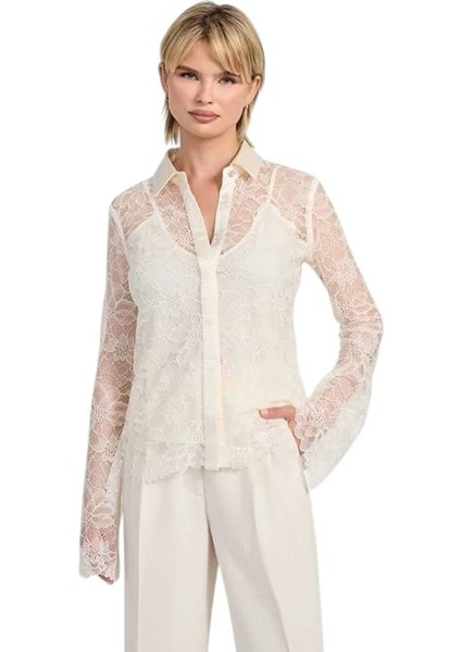 Antoinette Kadın Pembe Slim Fit Gömlek W5YH58WHDY0-G133 fiyatları