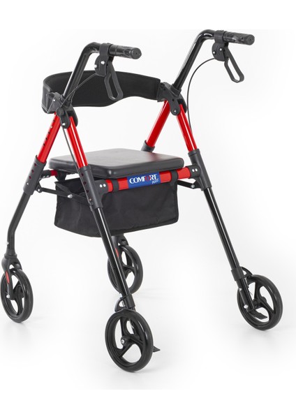 DM-9145 Lux Rolatör Yürüteç (Oturma Yüksekliği Ayarlanır) fırsatları