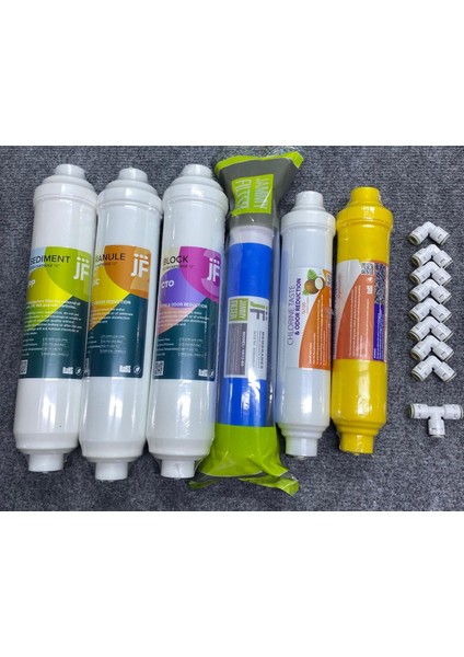 Jf 6 Lı Kapalı Kasa Filtre Seti(Jammy Mebranlı)