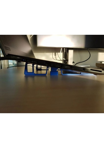 Taşınabilir Laptop Sehpası Taşınabilir, Stand Mavi 5740323 3D