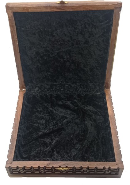 Ceviz El Oyması Işlemeli Mücevher Takı Aksesuar Kutusu modelleri