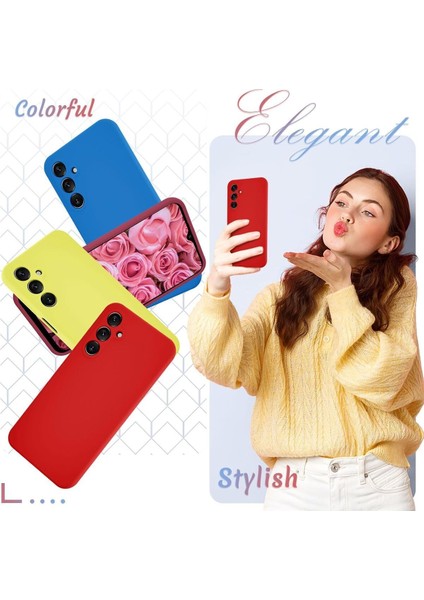 Samsung Galaxy A15 Kılıf Kadife Lansman Soft Yumuşak Liquid Silikon Kamera Korumalı Kapak Kilif fırsatları