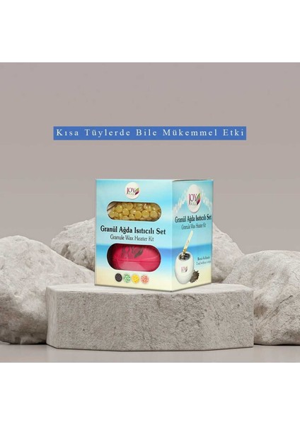 Granül Ağda Isıtıcılı Set 200 ml – Kolay Uygulama ile Uzun Süre Pürüzsüz ve Yumuşak Cilt Bakımı fiyatları