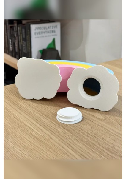 Gökkuşağı Kumbara | Rengârenk Dekoratif Tasarım, Dayanıklı Pla Malzeme, Çocuklar ve Yetişkinler Için Eğlenceli Kumbara modelleri