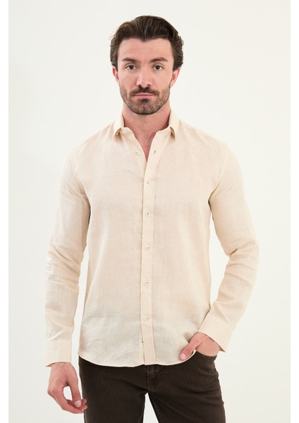 Gömlek Gizli Düğmeli