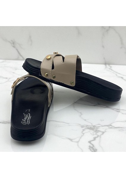 Tek Toka Alçak Taban Kadın Terlik modelleri